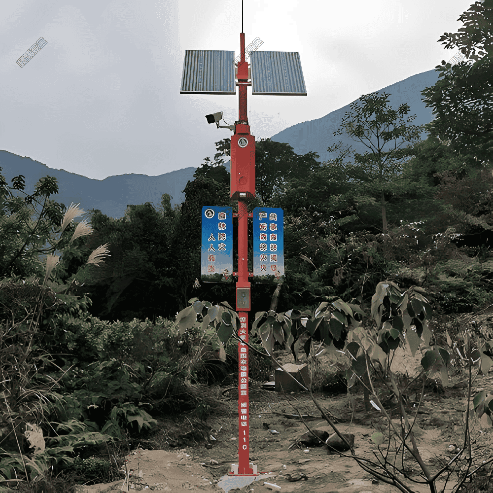 Features of the Solar-Powered Video and Audio Surveillance Pole