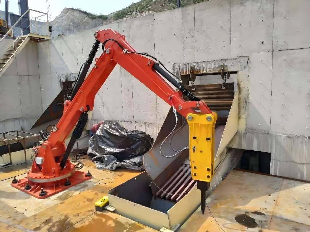 液压破碎机,提高施工效率与安全性的破拆设备