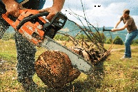 链锯,在事故救援中,切割生命通道