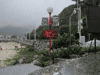 太阳能台风预警宣传信号杆：设计小调整，实用性更强