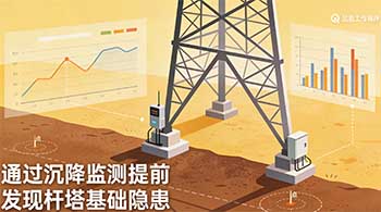 如何提前发现杆塔基础隐患？输电线路杆塔沉降监测给出答案