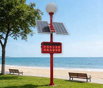 台风监控监测杆如何实现“看得见、测得到、预警准”？