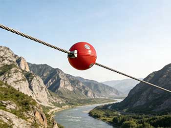 电力与航空安全必读：航空警示球技术标准详解