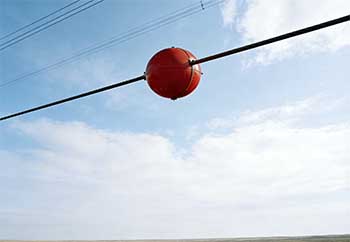 输电线路航空标志球—低空飞行的安全警示关键