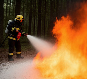 轻便易操作，灭火无负担｜移动式高压细水雾灭火装置