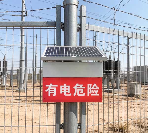 电力智能安全警示器守护城乡电网每一公里