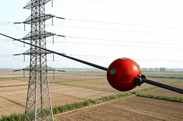 高压线防外破智能警示球：从源头规避外破风险，保障电网稳定运行