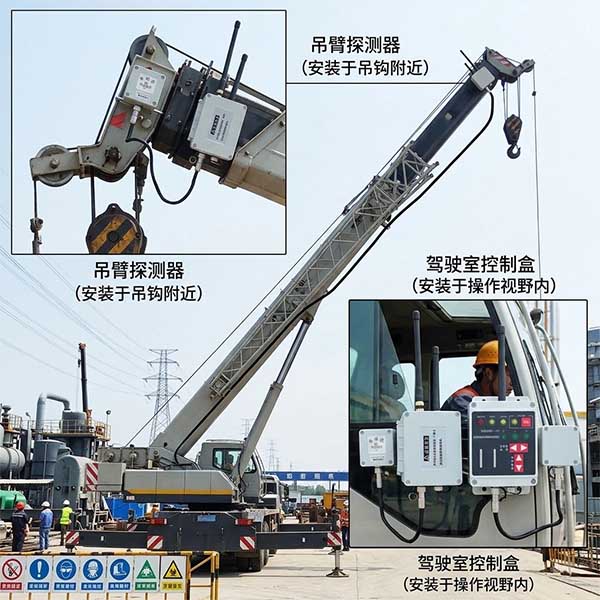 DY-DLE-JDS吊车近电预警装置 非接触式预警 守护工程作业安全