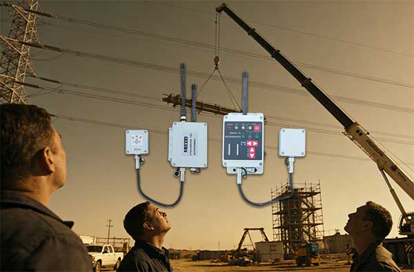 怕吊车碰高压线？近电预警装置来解决