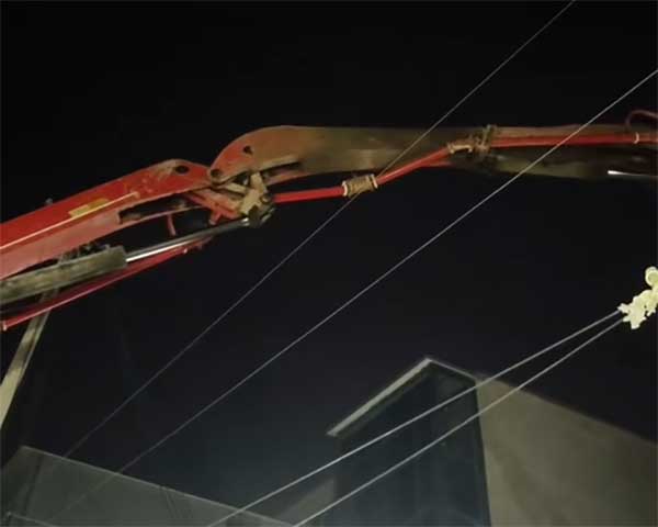 仅凭肉眼难控安全距离，高压线智能警示球全天候盯紧施工机械